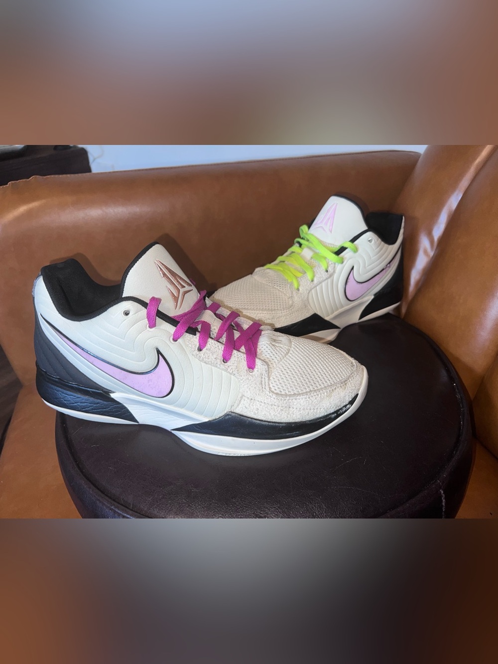 Nike Ja 2 "Last Call" basketball Coconut Milk and Pink Foam men’s size 11.5